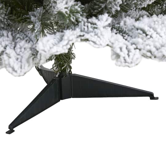 3ft. Pre-Lit Flocked North Carolina Fir Artificial Christmas Tree with Warm White Lights
